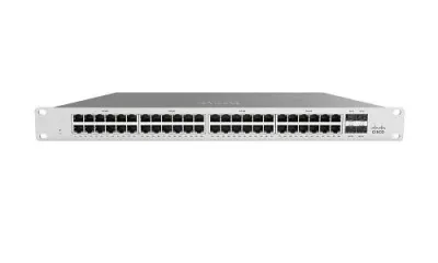 MS120-48-HW - Cisco Meraki MS120-48 RJ-45 48 x Ports 10/100/1000Base-T + 4 x SFP Uplink Layer 2 Managed Gigabit Ethernet Compact Switch