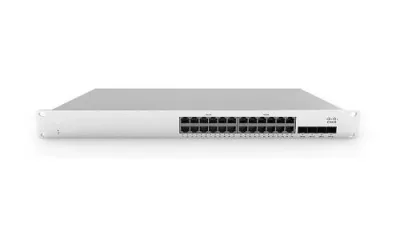 MS210-24-HW - Cisco Meraki MS210-24P RJ-45 24 x Ports 10/100/1000Base-T + 4 x SFP Ports + 2 x Stack Ports Layer 2 Gigabit Ethernet Access Switch