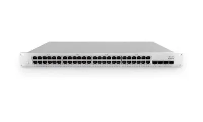 MS210-48FP-HW - Cisco Meraki MS210-48LP POE+ RJ-45 48 x Ports 10/100/1000Base-T + 4 x SFP Ports + 2 x Stack Ports Layer 2 Gigabit Ethernet Access Switch