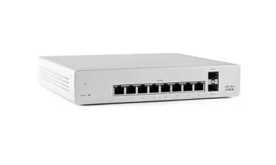 MS220-8P-HW - Cisco Meraki MS220-8P PoE+ RJ-45 8 x Ports 10/100/1000Base-T + 2 x SFP Layer 2 Managed Gigabit EthernetAccess Switch