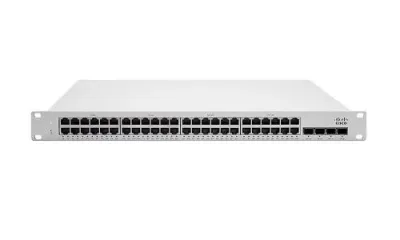MS250-48-HW - Cisco Meraki MS250-48 RJ-45 48 x Ports 10/100/1000Base-T + 4 x SFP+ + 2 x Stacking Ports Layer 3 Managed Gigabit Ethernet Stackable Access Switch