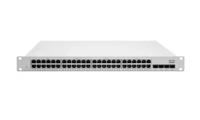 MS250-48FP-HW - Cisco Meraki MS250-48FP PoE RJ-45 48 x Ports 10/100/1000Base-T + 4 x SFP+ + 2 x Stacking Ports Layer 3 Managed Gigabit Ethernet Stackable Access Switch