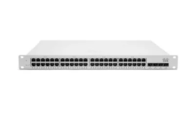 MS320-48-HW - Cisco Meraki MS320-48 RJ-45 48 x Ports 10/100/1000Base-T + 4 x SFP+ Layer 3 Managed Gigabit Ethernet Access Switch