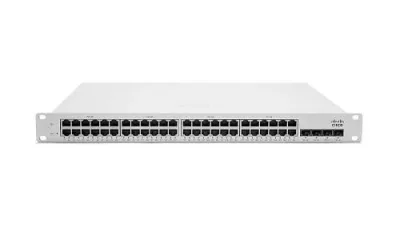 MS320-48LP-HW - Cisco Meraki MS320-48LP PoE RJ-45 48 x Ports 10/100/1000Base-T + 4 x SFP+ Layer 3 Managed Gigabit Ethernet Access Switch