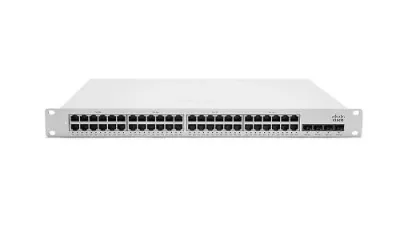 MS350-48LP-HW - Cisco Meraki MS350-48LP PoE+ RJ-45 48 x Ports 10/100/1000Base-T + 4 x SFP+ Ports + 2 x Stack Ports Layer 3 Managed Stackable Gigabit Ethernet Access Switch