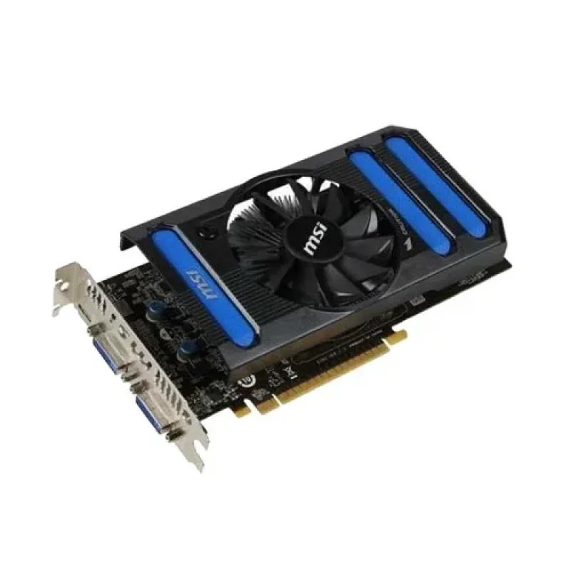 MSI MSI-N650TI-1GD5/OC-B Nvidia GTX650 Ti Boost 1006MHz 1GB 128-Bit 2 Video Graphics Card