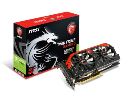 N770 MSI TF 4GD5/OC - MSI N770 TF 4GD5/OC GeForce GTX 770 Graphic Card 1.14GHz Core 4GB GDDR5 SDRAM PCI Express 3.0 x16