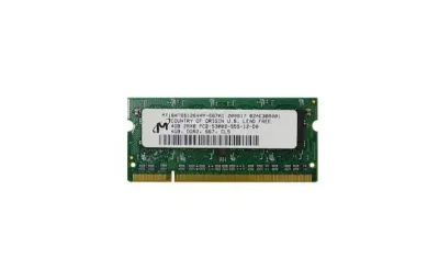 MT16HTS51264HY-667A1 - Micron Technology 4GB DDR2-667MHz PC2-5300 non-ECC Unbuffered CL5 200-Pin SoDimm 1.8V Dual Rank Memory Module