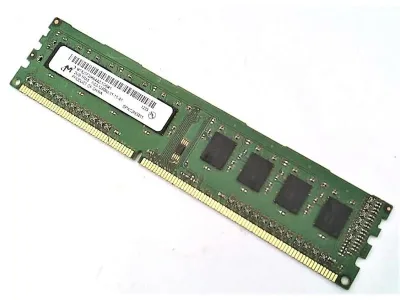MT16JTF1G64AZ-1G6D1 - Micron Technology 8GB DDR3-1600MHz PC3-12800 non-ECC Unbuffered CL11 240-Pin DIMM 1.35V Low Voltage Dual Rank Memory Module