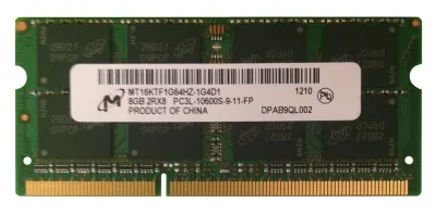 MT16JTF25664AZ-1G4D1 - Micron Technology 2GB DDR3-1333MHz PC3-10600 non-ECC Unbuffered CL9 240-Pin DIMM 1.35V Low Voltage Dual Rank Memory Module