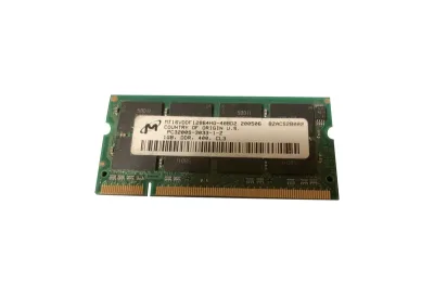 MT16VDDF12864HG-40BD2 - Micron Technology 1GB DDR-400MHz PC3200 non-ECC Unbuffered CL3 200-Pin SoDimm 2.5V Dual Rank Memory Module