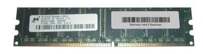 MT16VDDT6464AG-335C2 - Micron 512MB DDR-333MHz PC2700 non-ECC Unbuffered CL2.5 184-Pin DIMM Memory Module