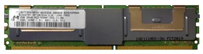 MT18GTF25672FDY-667 - Micron 2GB DDR2-667MHz PC2-5300 ECC Fully Buffered CL5 240-Pin DIMM Dual Rank Memory Module