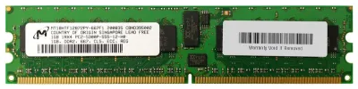MT18HTF12872PY-667 - Micron 1GB DDR2-667MHz PC2-5300 ECC Registered CL5 240-Pin DIMM Single Rank Memory Module