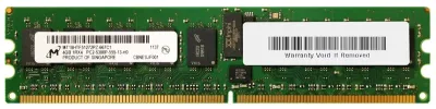 MT18HTF51272PZ-667C1 - Micron 4GB DDR2-667MHz PC2-5300 ECC Registered CL5 240-Pin DIMM Single Rank Memory Module