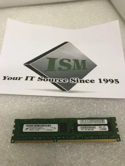 MT18JSF25672AZ-1G4 - Micron 2GB DDR3-1333MHz PC3-10600 ECC Unbuffered CL9 240-Pin DIMM Dual Rank Memory Module