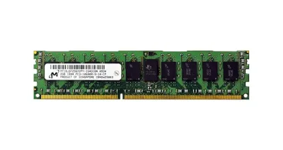 MT18JSF25672PY-1G4D1BA - Micron 2GB PC3-10600 DDR3-1333MHz ECC Registered CL9 RDIMM Single-Rank Memory Module