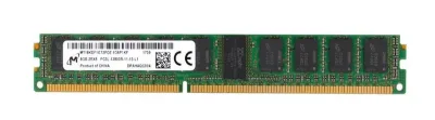 MT18KDF1G72PDZ-1G6P1KF - Micron 8GB DDR3-1600 MHz PC3-12800 ECC Registered CL11 240-Pin DIMM 1.5V Dual Rank Memory Module