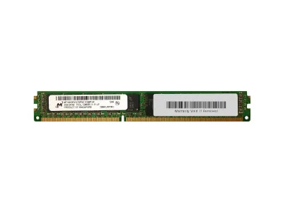 MT18KDF51272PDZ-1G6M1HF - Micron 4GB PC3-12800 DDR3-1600MHz ECC Registered CL11 RDIMM 1.35V VLP Dual-Rank Memory Module