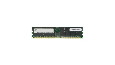 MT18VDDF12872DG-40BF1 - Micron 1GB DDR-400MHz PC3200 ECC Registered CL3 184-Pin DIMM Dual Rank Memory Module