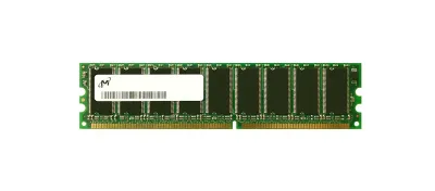 MT18VDDT6472AY-40BK1 - Micron 512MB DDR-400MHz PC3200 ECC Unbuffered CL3 184-Pin DIMM Memory Module
