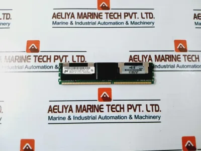 MT36HTF51272FZ-80EH1D6 - Micron 4GB DDR2-800MHz PC2-6400 ECC Fully Buffered CL5 240-Pin DIMM Dual Rank Memory Module