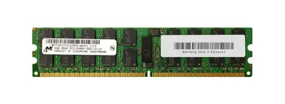 MT36HTF51272PZ-667H1 - Micron Technology 4GB DDR2-667MHz PC2-5300 ECC Registered CL5 240-Pin DIMM 1.8V Dual Rank Memory Module