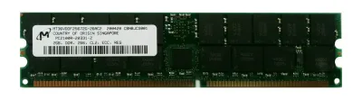 MT36VDDF25672G-26AC2 - Micron 2GB DDR-266MHz PC2100 ECC Registered CL2 184-Pin DIMM Memory Module