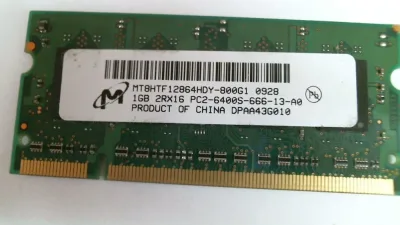 MT47H128M8CF-3A - Micron DDR2-667MHz 128Mx8 FBGA60 (1GB) DRAM Memory Chip