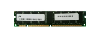 MT5LSDT872AG-133B1 - Micron Technology 64MB 133MHz PC133 ECC Unbuffered CL3 168-Pin DIMM 3.3V Single Rank Memory Module