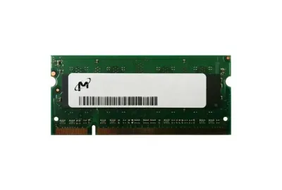 MT8HTF25632HZ-667 - Micron 2GB DDR2-667MHz PC2-5300 non-ECC Unbuffered CL5 200-Pin SoDimm Dual Rank Memory Module