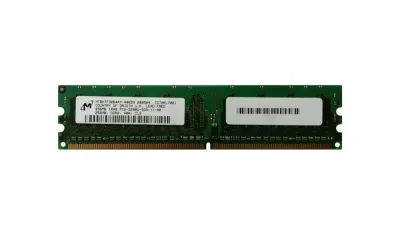 MT8HTF3264AY-40EB3-0 - Micron 256MB (2 x 128MB) DDR2-400MHz non-ECC Unbuffered CL3 240-Pin DIMM 1.8V Memory Module