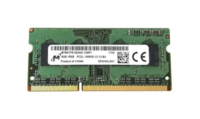 MT8KTF51264HZ-1G9P1 - Micron Technology 4GB DDR3-1866MHz PC3-14900 non-ECC Unbuffered CL13 204-Pin SoDimm 1.35V Low Voltage Single Rank Memory Module