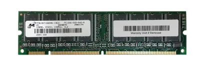 MT8LSDT1664AG-13EE1 - Micron 128MB 133MHz PC133 non-ECC Unbuffered CL2 168-Pin DIMM Memory Module