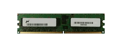 MT9HTF6472PY-667A1 - Micron 512MB DDR2-667MHz PC2-5300 ECC Registered CL5 240-Pin DIMM Single Rank Memory Module