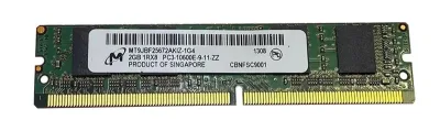 MT9JBF25672AKIZ-1G4 - Micron 2GB PC3-10600 DDR3-1333MHz ECC Unbuffered CL9 Mini-UDIMM VLP Single-Rank Memory Module