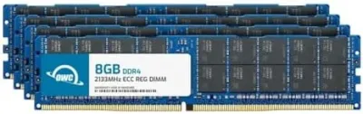 MTA18ADF1G72PZ-2G1 - Micron 8GB DDR4-2133MHz PC4-17000 ECC Registered CL15 288-Pin DIMM 1.2V Very Low Profile (VLP) Single Rank Memory Module