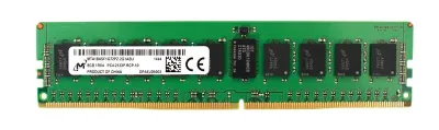 MTA18ASF1G72PZ-2G1A2IJ - Micron 8GB DDR4-2133MHz PC4-17000 ECC Registered CL15 288-Pin DIMM 1.2V Single Rank Memory Module