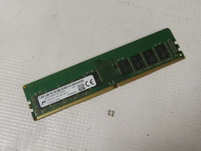 MTA18ASF2G72AZ-2G3 - Micron 16GB DDR4-2400MHz PC4-19200 ECC Unbuffered CL17 288-Pin DIMM 1.2V Dual Rank Memory Module