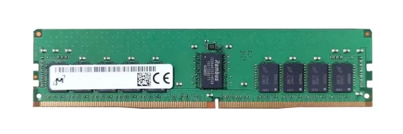 MTA18ASF2G72PDZ-3G2R1VI - Micron 16GB DDR4-3200MHz PC4-25600 ECC Registered CL22 288-Pin RDIMM 1.2V Dual Rank Memory Module