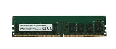 MTA18ASF2G72PZ-2G3A1 - Micron Technology 16GB DDR4-2400MHz PC4-19200 ECC Registered CL17 288-Pin DIMM 1.2V Single Rank Memory Module