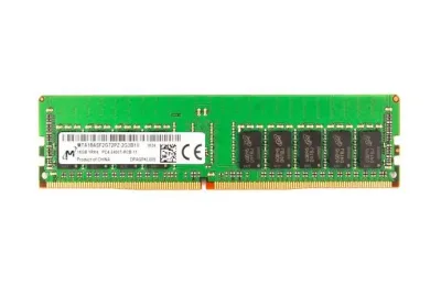 MTA18ASF2G72PZ-2G3B1 - Micron Technology 16GB DDR4-2400MHz PC4-19200 ECC Registered CL17 288-Pin DIMM 1.2V Single Rank Memory Module