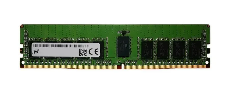MTA18ASF2G72PZ-3G2J3R - Micron 16GB DDR4-3200MHz PC4-25600 ECC Registered CL22 288-Pin RDIMM 1.2V Single Rank Memory Module