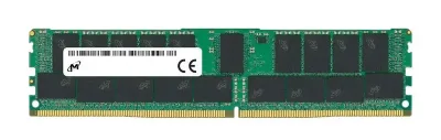 MTA18ASF4G72PZ-3G2F1R - Micron 32GB DDR4-3200MHz PC4-25600 ECC Registered CL22 288-Pin RDIMM 1.2V Single Rank Memory Module