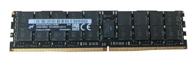 MTA72ASS16G72LZ-3G2B2 - Micron 128GB PC4-25600 DDR4-3200 MHz ECC Registered CL22 288-Pin LRDIMM 1.2V Quad Rank x4 Memory Module