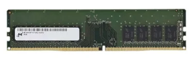 MTA9ASF1G72AZ-3G2E2 - Micron 8GB DDR4-3200MHz PC4-25600 ECC Unbuffered CL22 288-Pin UDIMM 1.2V Single Rank Memory Module