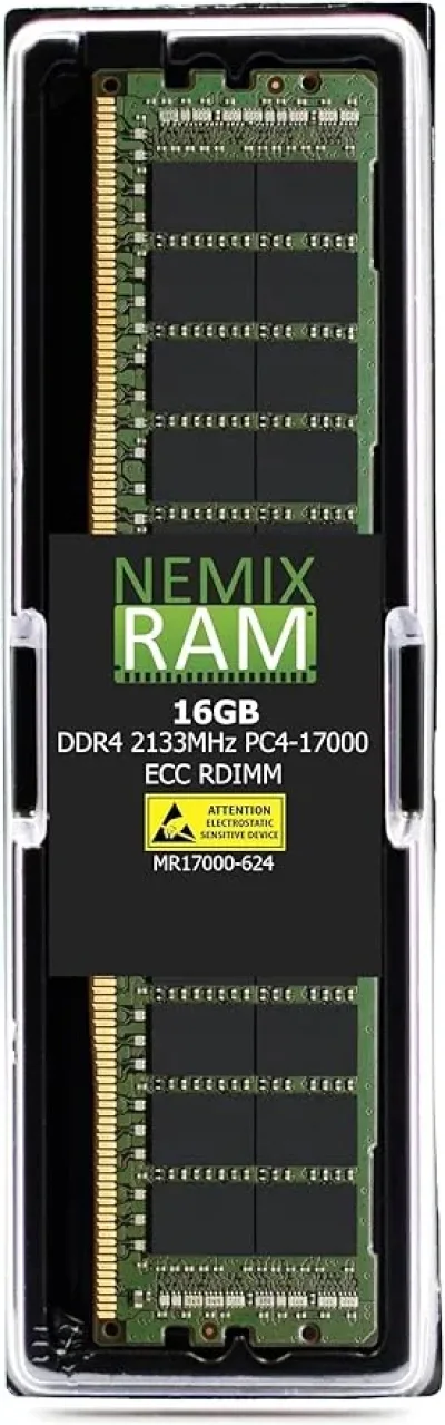 MTA9ASF51272PZ-2G1A1IG - Micron 4GB DDR4-2133MHz PC4-17000 ECC Registered CL15 288-Pin DIMM 1.2V Single Rank Memory Module