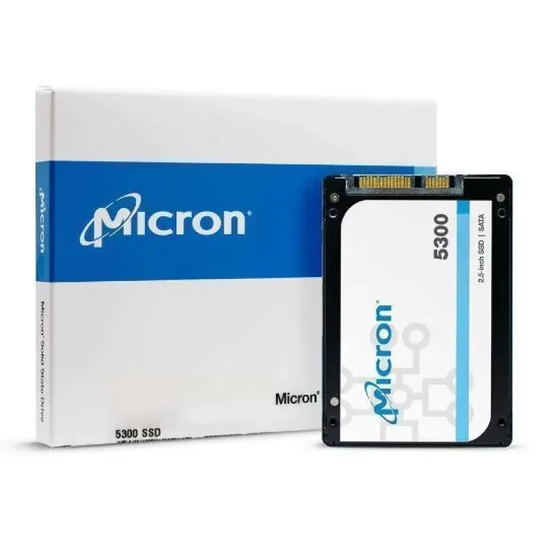 Micron MTFDDAK1T9TDS 5300 PRO 1.92TB SATA 6Gb/s 2.5-Inch 3D Solid State Drive. In Stock