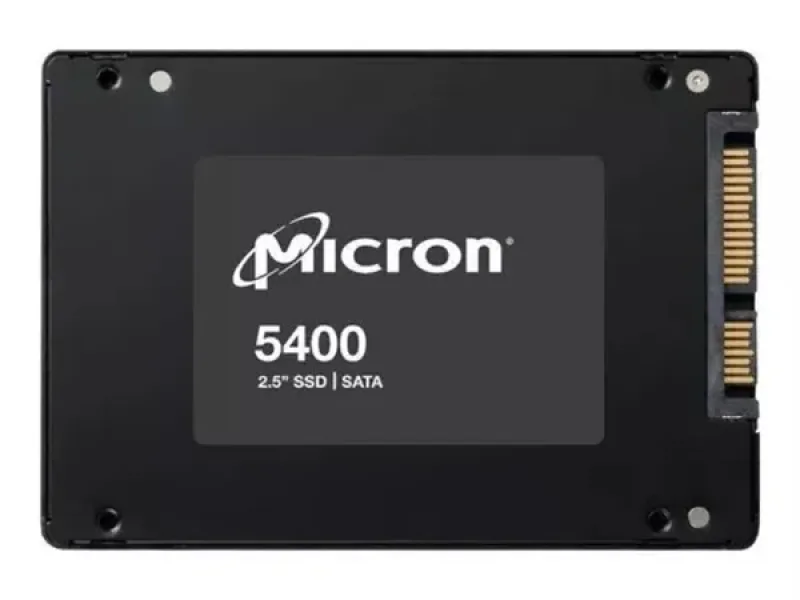 Micron MTFDDAK1T9TGA-1BC1ZABYYR 5400 PRO Series 1.92TB Triple-Level Cell SATA 6Gb/s 3D NAND Read Intensive 2.5-Inch Solid State Drive
