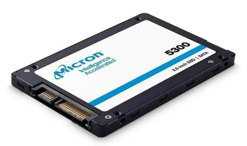 Micron MTFDDAK480TDS-1AW1ZABYY 5300 PRO Series 480GB Triple-Level Cell SATA 6Gb/s 3D NAND 2.5-Inch Solid State Drive